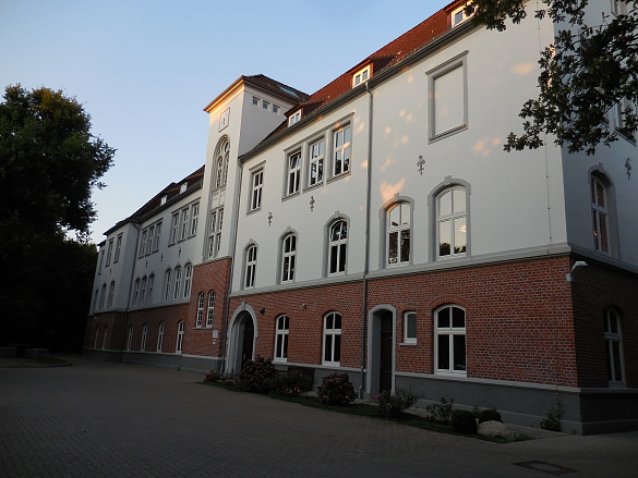 Das Gebäude der Grünschule an der Horner Heersstraße